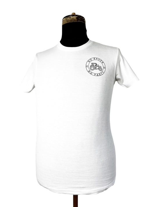 Basic - T-Shirt kurzarm weiß